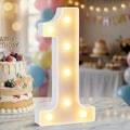 12.6 Inch Marquee Light Up Numbers 1 for Party Decorations by NANXU