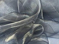 40 Yard Organza Fabric 44" Wide for Wedding Event Décor - Silver Gray by MDS