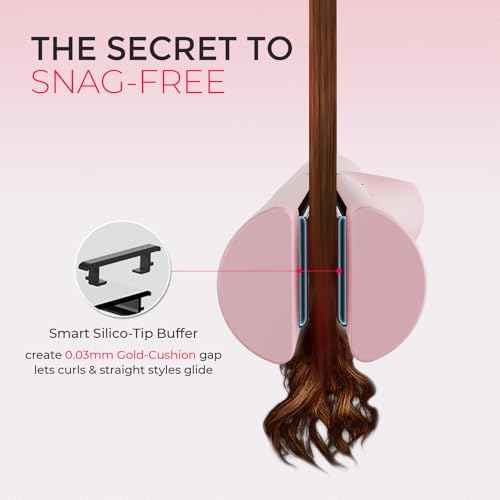 TYMO Airflow 2.0 Curling Iron Flat Iron-Hair Straightener and Curler 2 in 1 - Image 4
