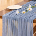 Cheesecloth Table Runner Fall Boho Wedding Birthday Party Home Decor by Socomi