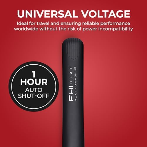 FHI Heat Platform Plus Curve Pro 1" Hair Styler, Straightener, Flat Iron - Image 5