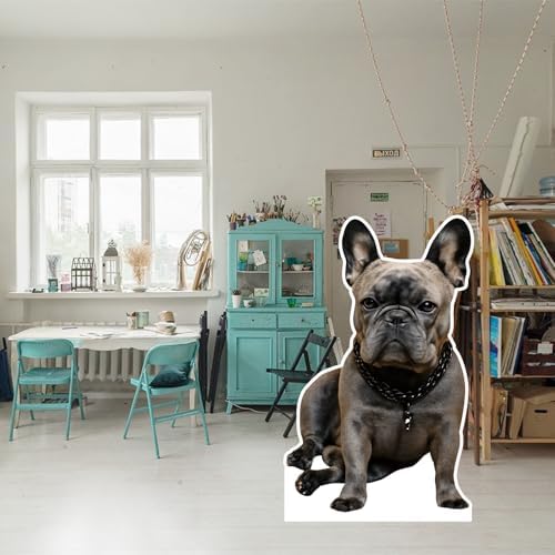 French Bulldog 2FT Life Size Cardboard Cutout, 1 PC - Image 5