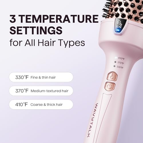 Wavytalk Thermal Brush Blowout Express 1.77" Ionic Heated Round Brush - Image 6