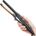 VANESSA PRO Pencil Flat Iron Mini Straightener for Short Hair & Pixie Cut by UnleashYourInnerGlamourAnywhereAnytime