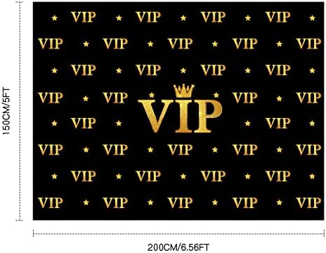Timtin 6.5 x 5 ft VIP Photography Backdro Red Carpet Runner for Movie Party - Image 2