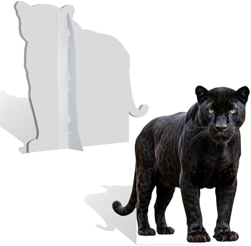 Black Panther 6FT Life Size Cardboard Cutout Animal Standup, 1 PC - Image 3