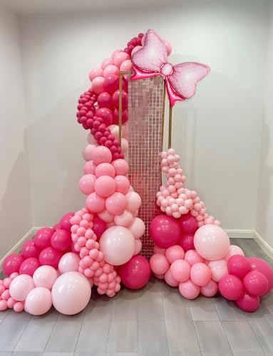 Pink Mouse Balloon Garland Arch Kit, Girls Birthday Decorations - Image 5