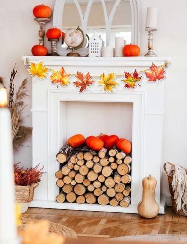 Fall Hanging Decorations, Maple Leaf Hanging Decor for Home - Image 6
