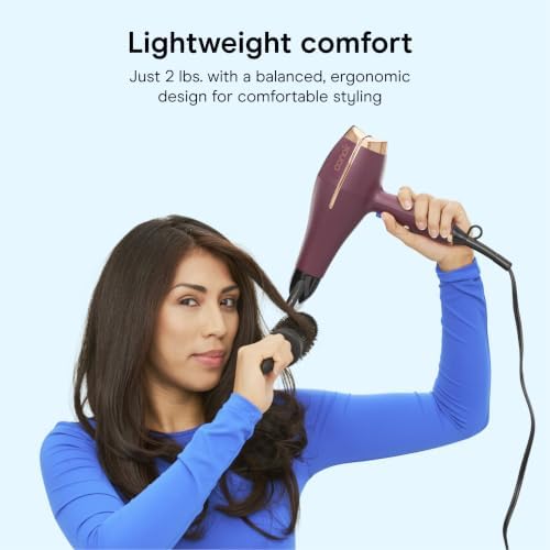 Conair Hair Dryer with Diffuser & Concentrator, 1875W AC Motor, Plum - Image 5