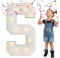 3FT Marquee Letters, Large Light Up Letters S for Party Decor by MerryMosaics