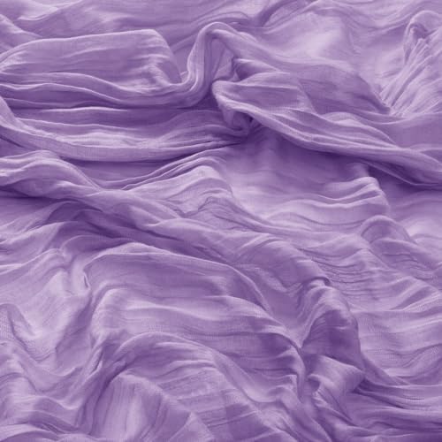 DeZerlor Purple Washable Cheesecloth Napkins Set of 20 for Wedding Party - Image 6