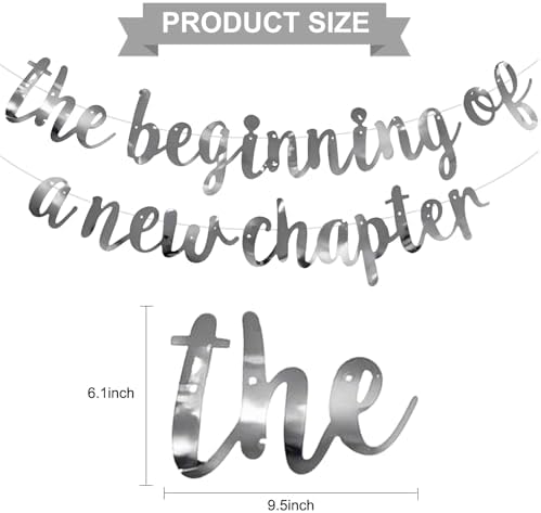 BEISHIDA Bright Silver Pre-Strung The Beginning of A New Chapter Banner - Image 2