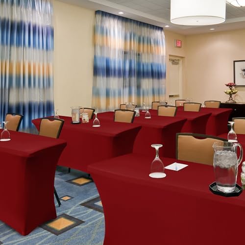 Spandex Table Cloths for 8 foot Rectangle Tables-Fitted Stretch Table Cover - Image 7
