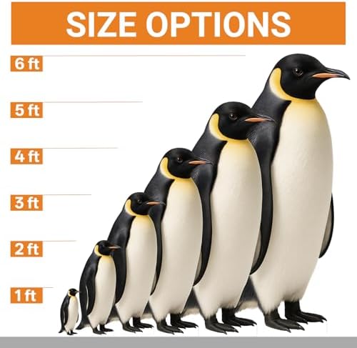 Penguin 3FT Life Size Cardboard Cutout, Animal Standup, 1 PC - Image 2