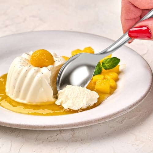 Dealusy 200 Count Heavy Duty Silver Plastic Silverware - Image 7