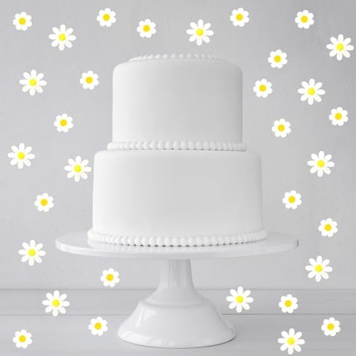Daisy Confetti Flower Daisy Shape Table Scatters Confetti for Daisy Decorations Wedding Birthday Party Supplies Decorations Flower Party Sets - Image 2