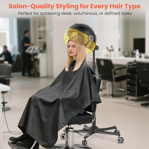 TASALON Ionic Hooded Hair Dryer for Home, Portable Hooded Dryer for Women - Image 7
