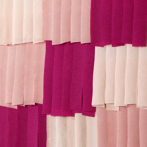 Blush-Pink Burgundy Birthday Party-Decorations Streamers - Panduola - Image 6