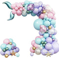 Vellax 78-Pc Mermaid Balloon Garland Arch Kit, Under the Sea Theme by Vellax