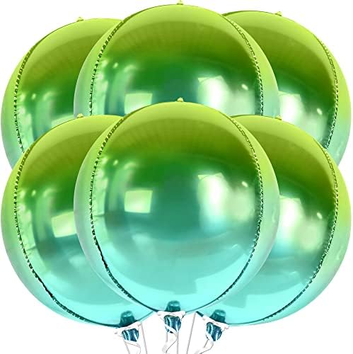 KatchOn Green Balloons - 22 Inch, Pack of 6, Green Party Decorations by KatchOn