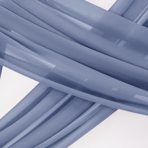 Wedding Arch Draping Fabric Sheer Chiffon Curtain Drape Wedding Party Decor - Image 3