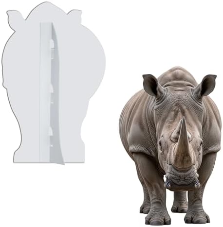 Rhino 6FT Life Size Cardboard Cutout Standup, 1 PC, for Events - Image 4