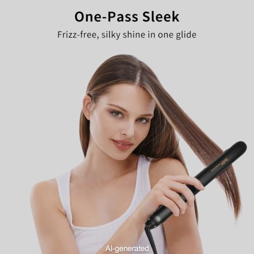 SVEY Dual Voltage Flat Iron Ceramic Hair Straightener for Europe Travel - Image 5