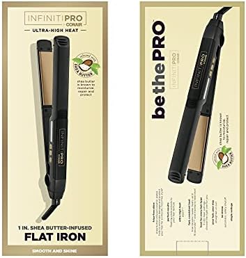 INFINITIPRO BY CONAIR Ultra-High Heat Tourmaline Ceramic 1-inch Flat Iron - Image 6
