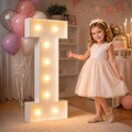 imprsv Marquee Light Up Letters, 3FT Marquee Letters for Birthday Baby Shower Wedding Decorations Light Up Letters for Engagement Party Decor, Large Marquee Letters for Party Decorations, Letter I by Letsmakeitimpressive