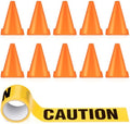 Frienda 11 Pcs Construction Party Decorations Set, 9 Inch Tall, Solid by Frienda