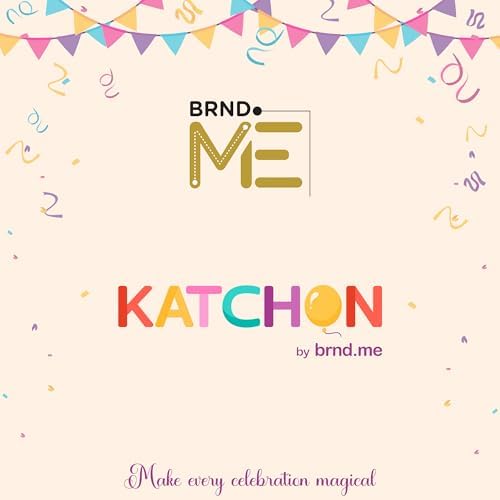 KatchOn, Multicolor 4D Foil Balloons, 22 Inch – Pack of 6 - Image 6