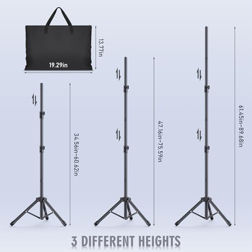 Backdrop Stand Kit - 6 Widths, 10x7.5ft Adjustable Background Stand for Parties & Studio Photography - Image 6