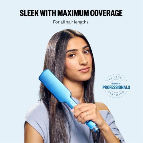 BabylissPRO Nano Titanium Ultra-Thin Hair Straightener, Professional Flat Iron, 5-Inch Extended Plates for Faster Straightening, for All Hair Types - Image 2
