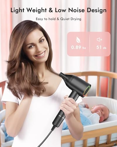 Fast Drying Hair Dryer, No Heat Damage, High Speed Ionic Blow Dryer - Image 4