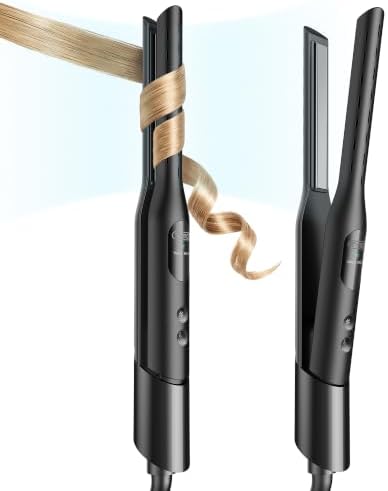 TYMO Airflow Mini Pro Curling Iron for Short Hair, 0.7" Mini Flat Iron by TYMOFashionTech