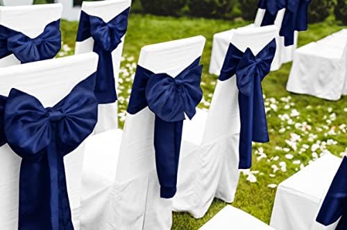 12 Pack Navy Blue Satin Table Runner 12 x 108 Inch Long Premium Table Runners for Wedding Party Events Decoration, Birthday Parties, Banquets Decorations, Graduations, Engagements - Image 6