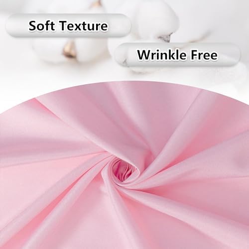 MEETSKY Pink Backdrop Curtains,Birthday Backdrop Drapes,5ft x 7ft,2 Panels - Image 5
