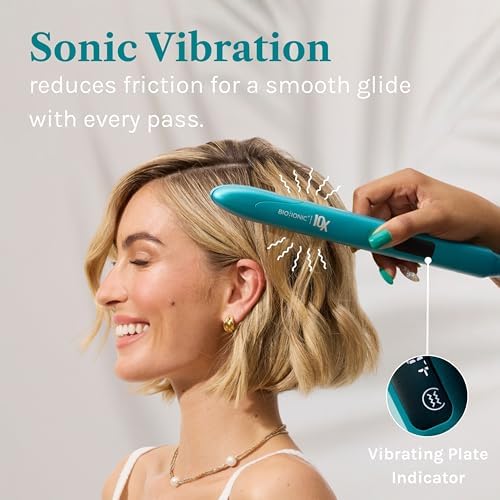 Bio Ionic 10X Styling Iron Hair Straightener with 1" Sonic Vibrating Plates - Image 4
