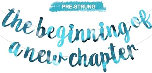 BEISHIDA Bright Lake Blue Pre-Strung The Beginning of A New Chapter Banner by Beishida
