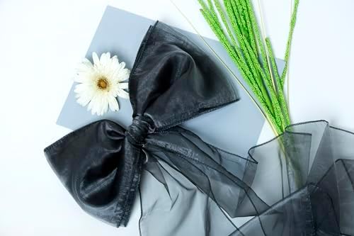 Pack of 200 Organza Chair Sashes for Wedding & Event Décor – Silver Grey - Image 5