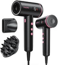 Hair Dryer, 1800W Ionic Hair Dryer with Smart Mode (Baby/Men/Women) by CrazyMar