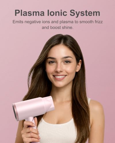ANNLARY Hair Dryer with Comb and Diffuser, 1800W Blow Dryer - Image 4