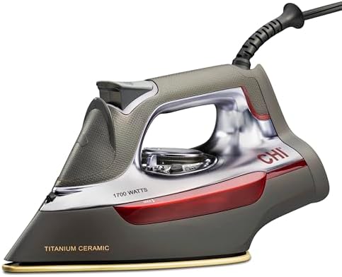 CHI Steam Professional Iron for Clothes with Vertical Steam Burst by FaroukSystemsInc