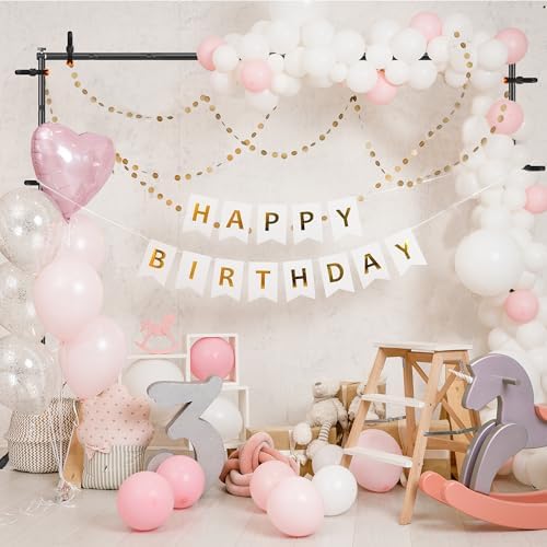 10x10 FT Backdrop Stand for Parties, Adjustable Photo Backdrop Stand Kit with Carrying Bag, Portable Background Stand Backdrop for Wedding, Photoshoot, and Photo Studio - Image 7