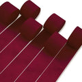 PartyWoo Burgundy Crepe Paper Streamers 6pcs 492 FT Burgundy Streamers by PartyWoo