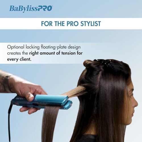 BabylissPRO Nano Titanium Ionic Hair Straightener, Professional Flat Iron for All Hair Types - Image 5