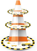 3 Tier Construction Cupcake Stand Truck Birthday Party Decoration by Unknown