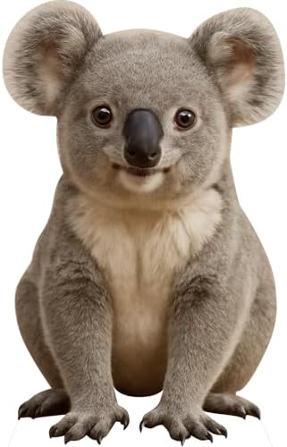 Koala Cardboard Cutout, 3FT Life Size, Animal Standup, 1 PC by Unknown