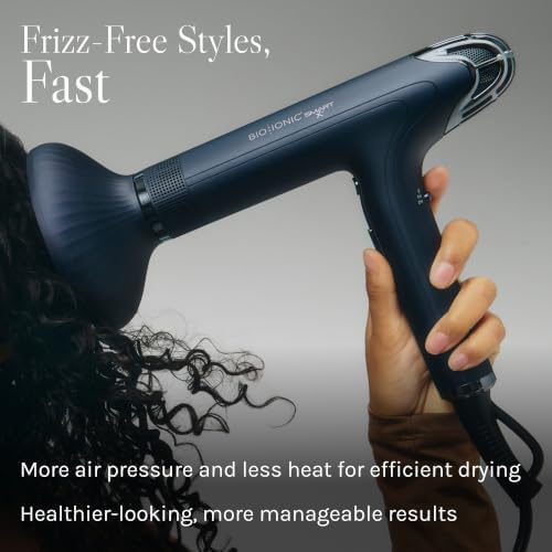Bio Ionic SMART-X Hair Dryer with Diffuser, High-Efficiency Blow Dryer - Image 4