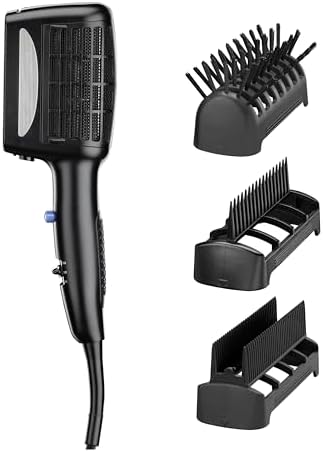 Conair Hair Dryer, INFINITIPRO, 3-in-1 Styling, 1875W, Black by conair